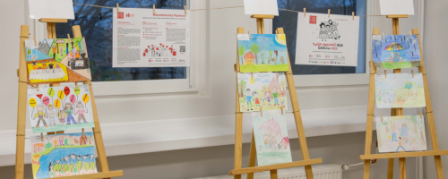 KONKURS PLASTYCZNY "SZCZĘŚLIWA RODZINA"